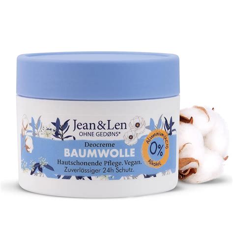 jean len deo|Jean & Len Deocreme Baumwolle ingredients (Explained)